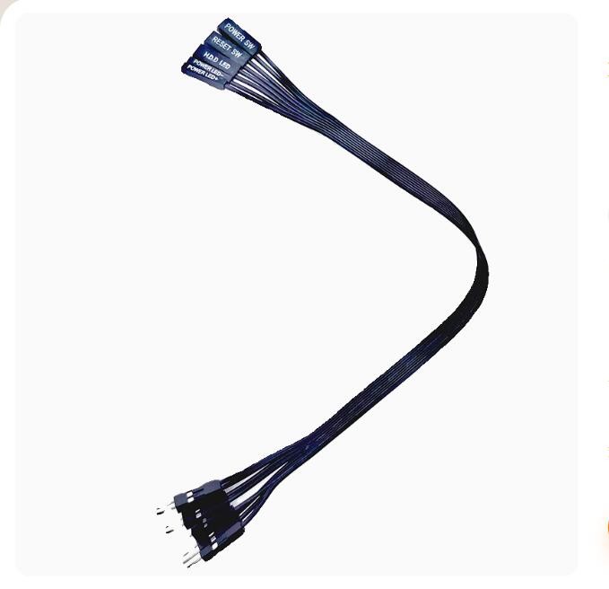 LED/PLED/Reset SW/Power SW Line 20/30/50CM Motherboard Switch Hard Disk Cable %%