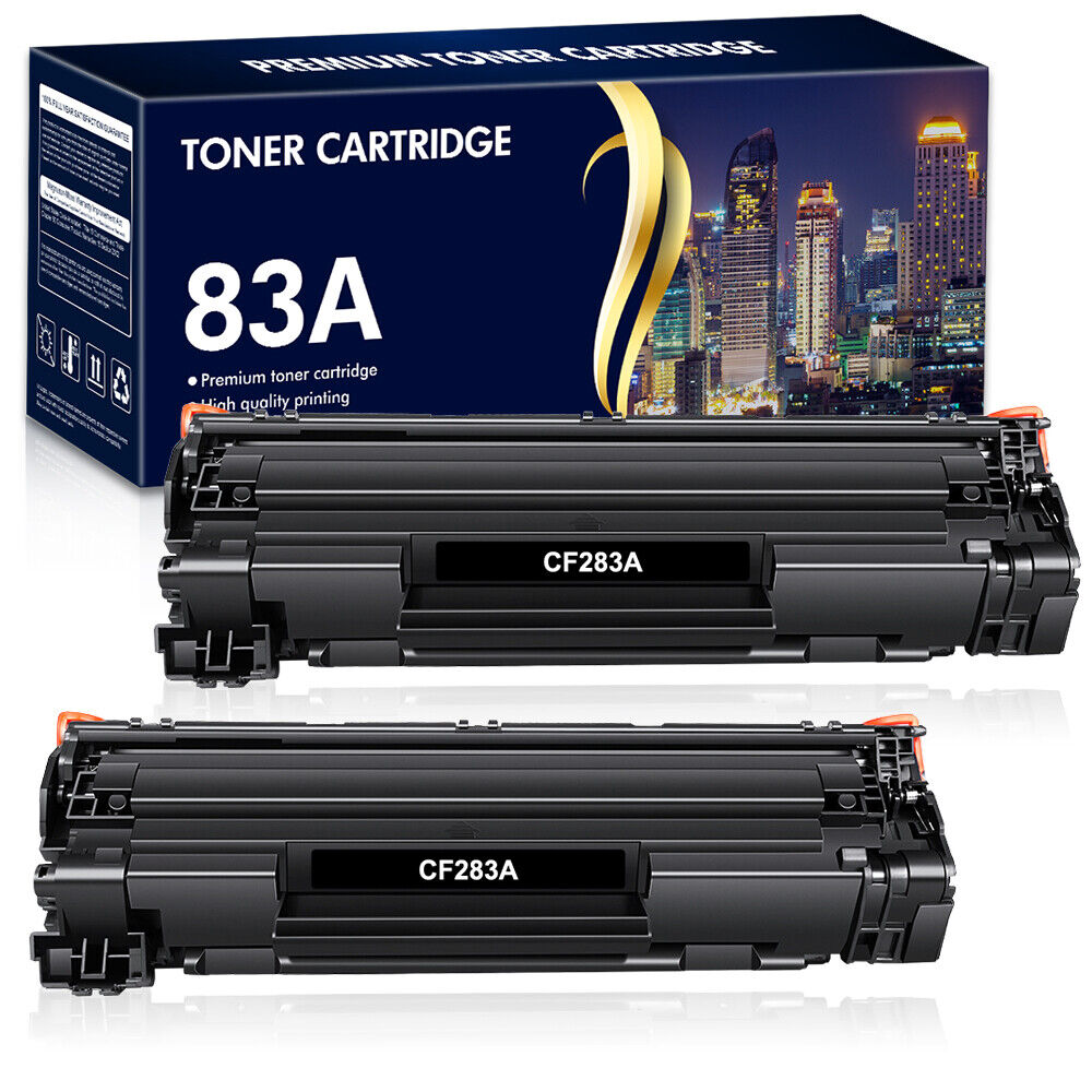 1-5PK Black CF283A 83A Toner Cartridge for HP LaserJet Pro M225dn M225dw Printer