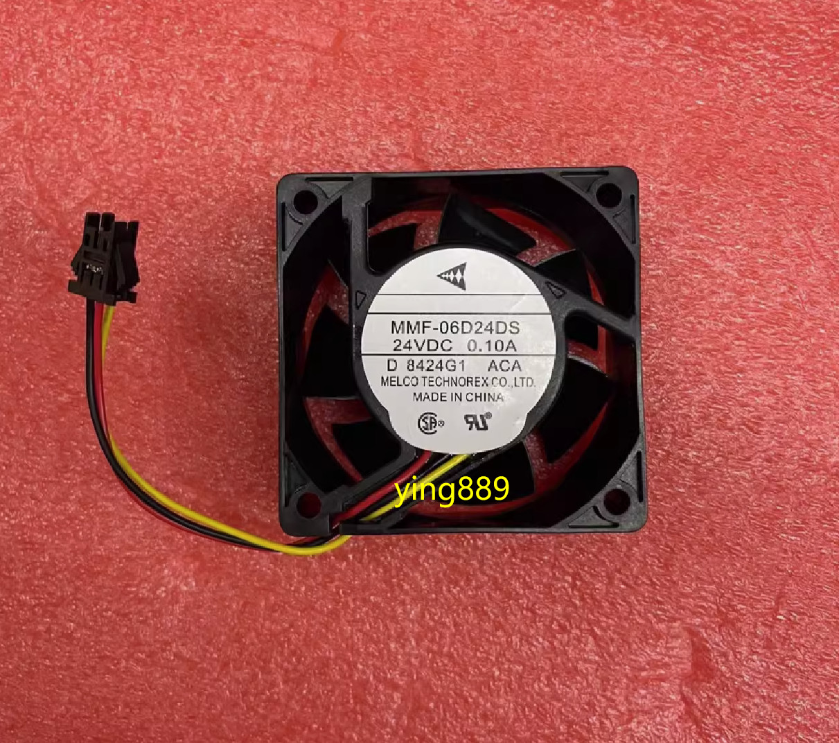 For Melco Technorex MMF-06D24DS-ACA fan 24V 0.1A 60*60*25MM kw
