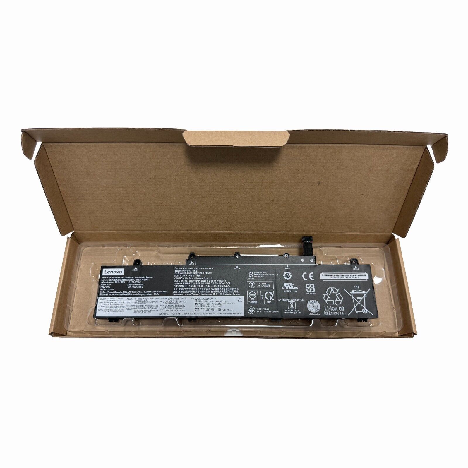 OEM Genuine L19C3PD5 L19D3PD5 L19M3PD5 Battery For Lenovo ThinkPad E14 E15 2nd