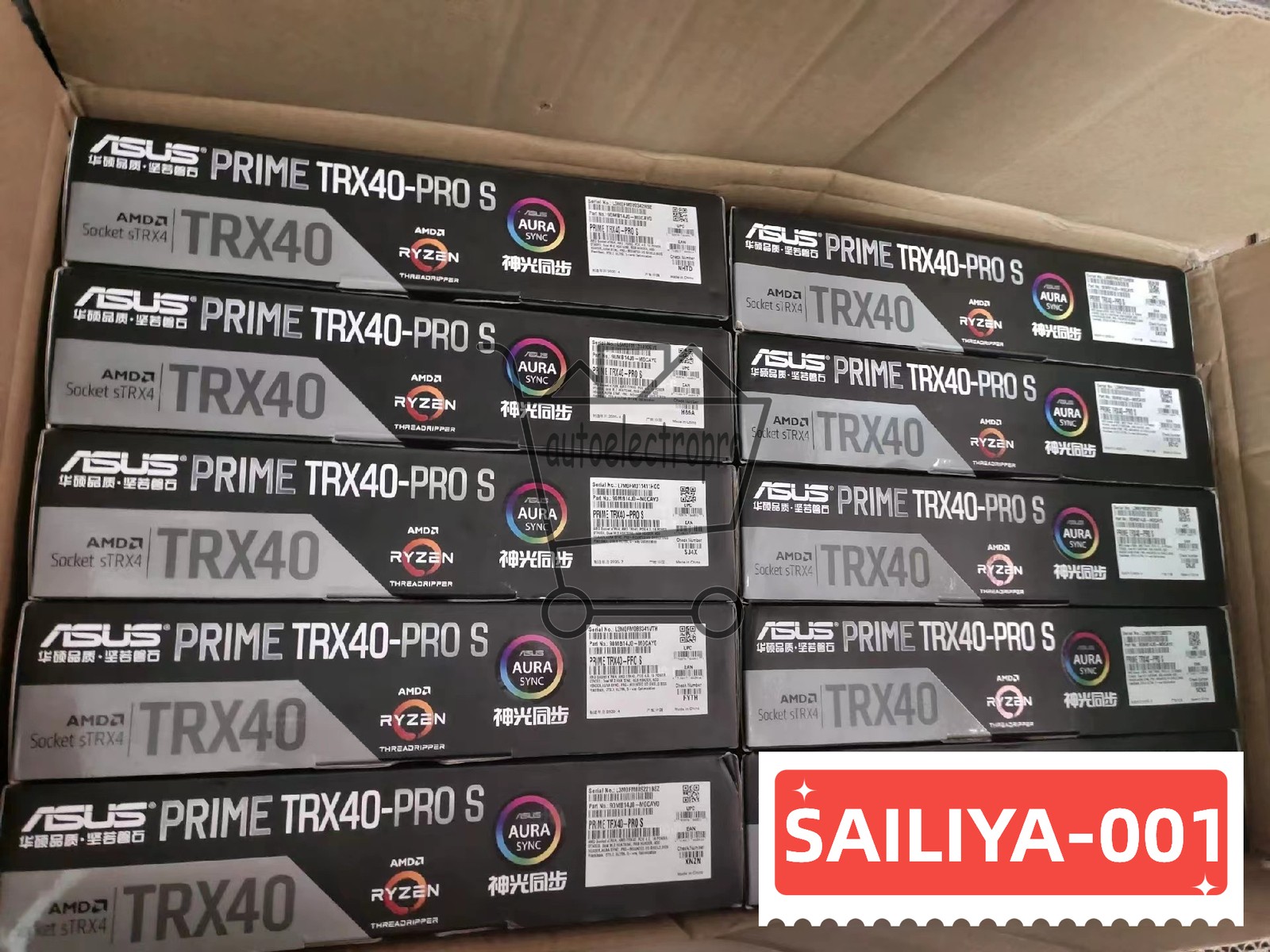 ASUS PRIME TRX40-PRO S Socket sTRX4 DDR4 3×M.2 8×SATA III ATX Motherboard #//F