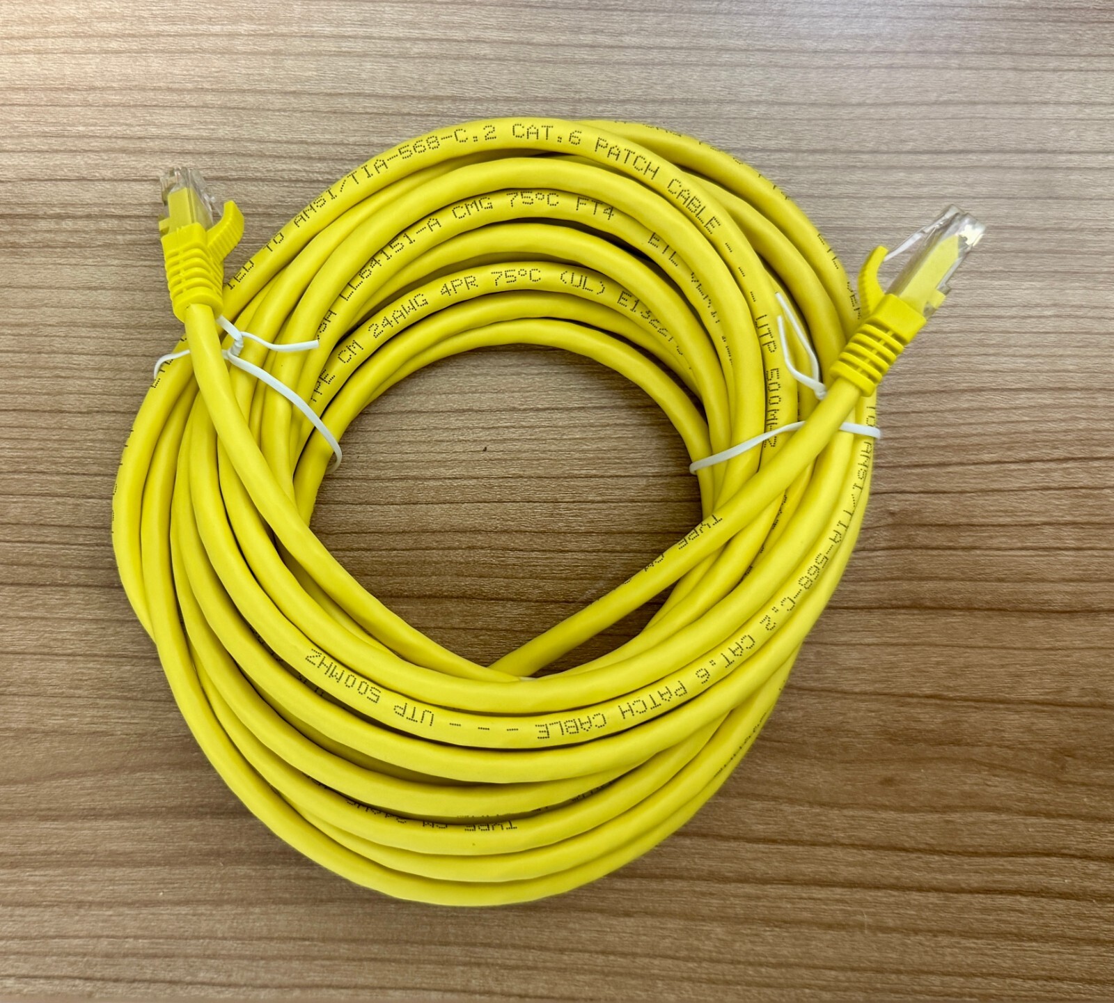 New Legrand 25ft Yellow Booted Cat 6 Patch Cable 25ft Long #27195