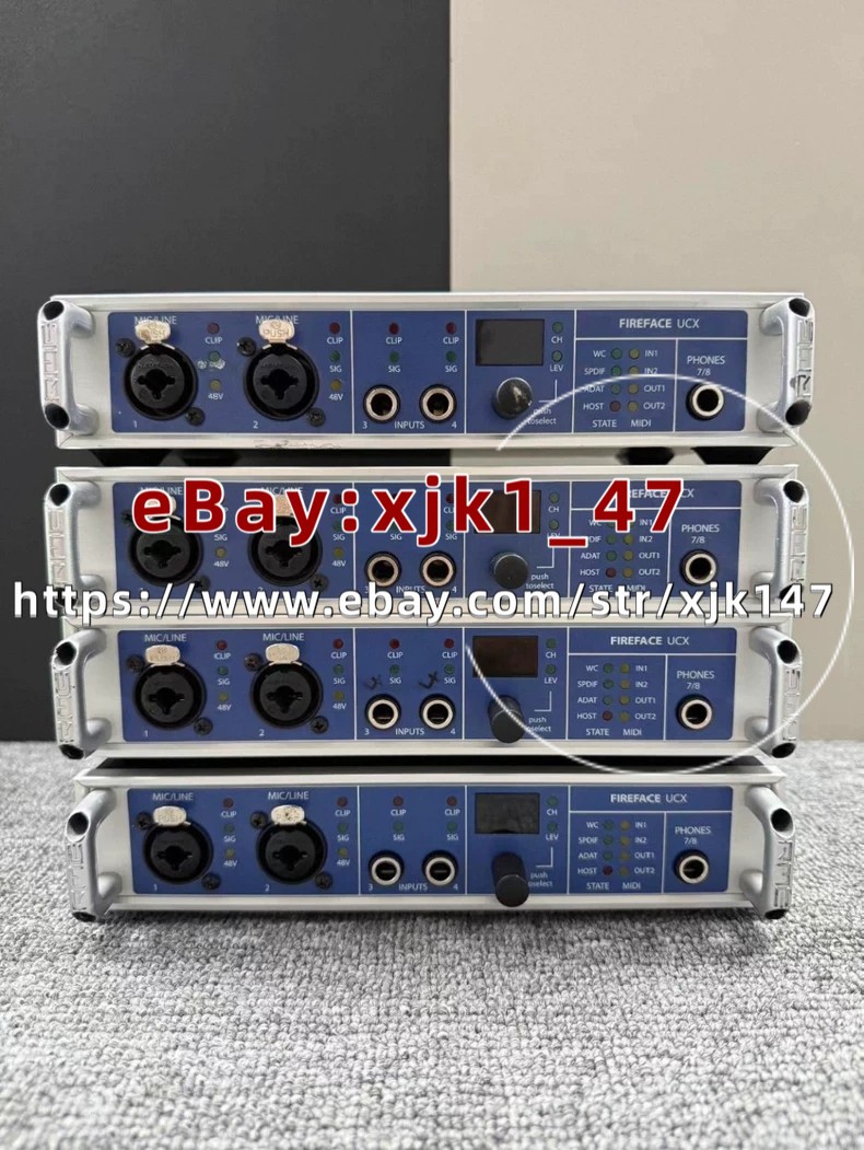 1PC RME Fireface UCX Professional Sound Card 8-Channel Audio Interface