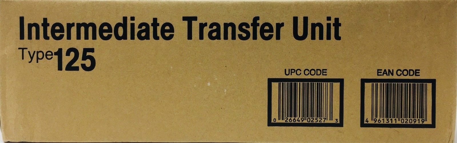  Genuine Ricoh Aficio CL2000 CL3000 CL3100  Intermediate Transfer Belt Type 125 
