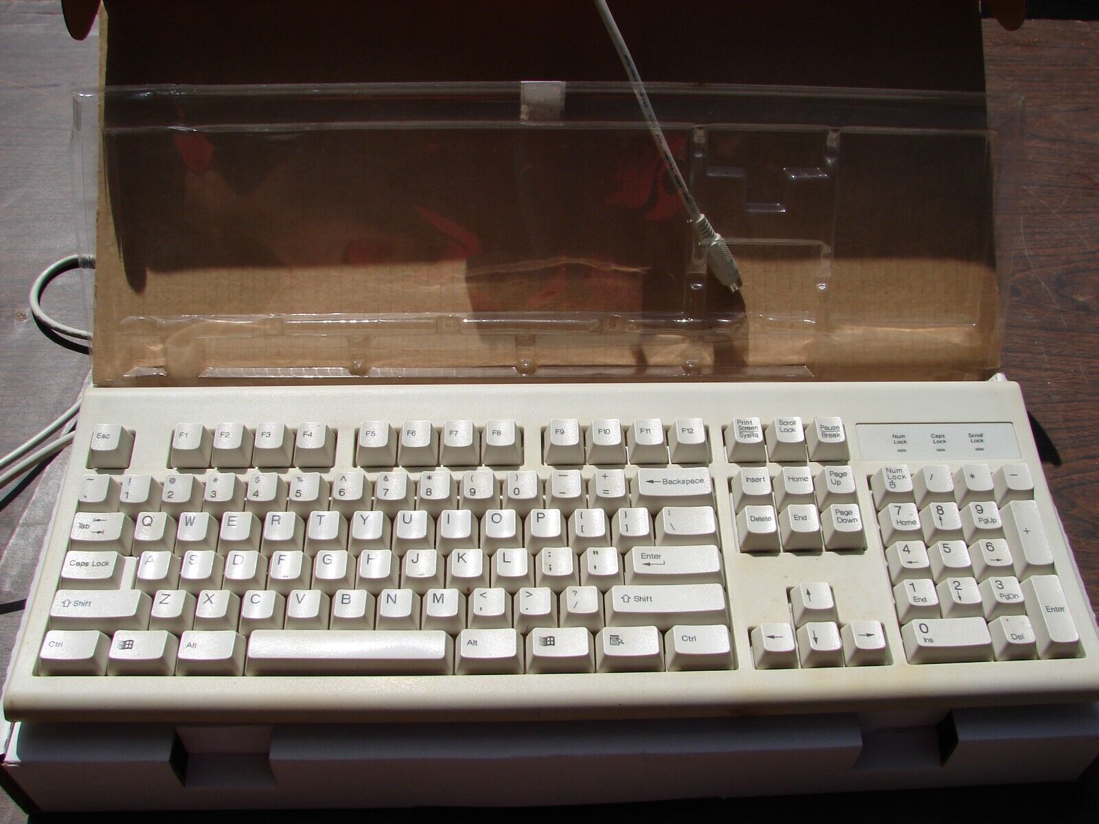 Vintage MIcrosoft Keyboard Model KBD-WIN95/PS2