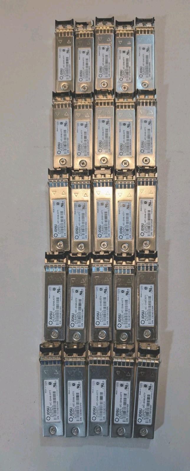 JDSU PLRXPL-VC-SH4-HT1 Transceiver Module (LOT OF 25)