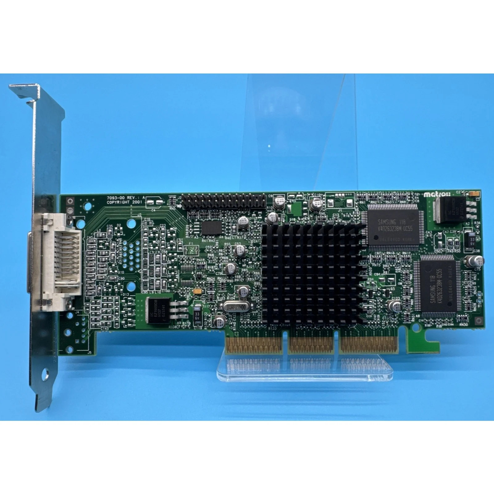 Matrox Millennium G450 DVI 32MB AGP Video Card — HP OEM (G45FMLDVA32DB) Vintage