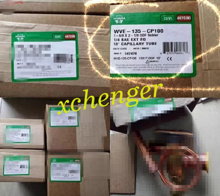1PCS  SPORLAN Thermal Expansion Valve WVE-135-CP100 new via FedEx or DHL