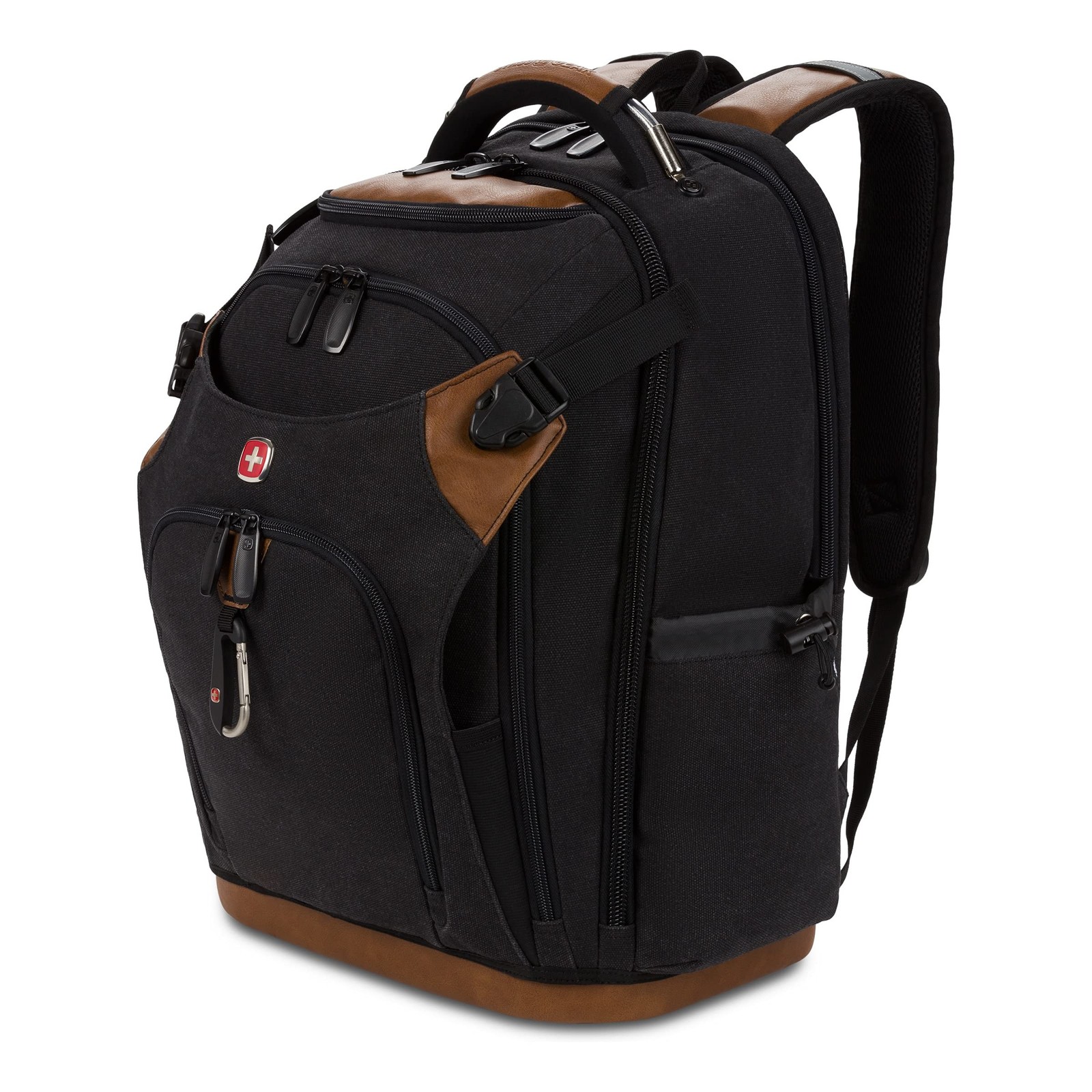 SwissGear Tool Bag Backpack, Fits Up to 17-Inch Laptop, Work Pack PRO, Black/...