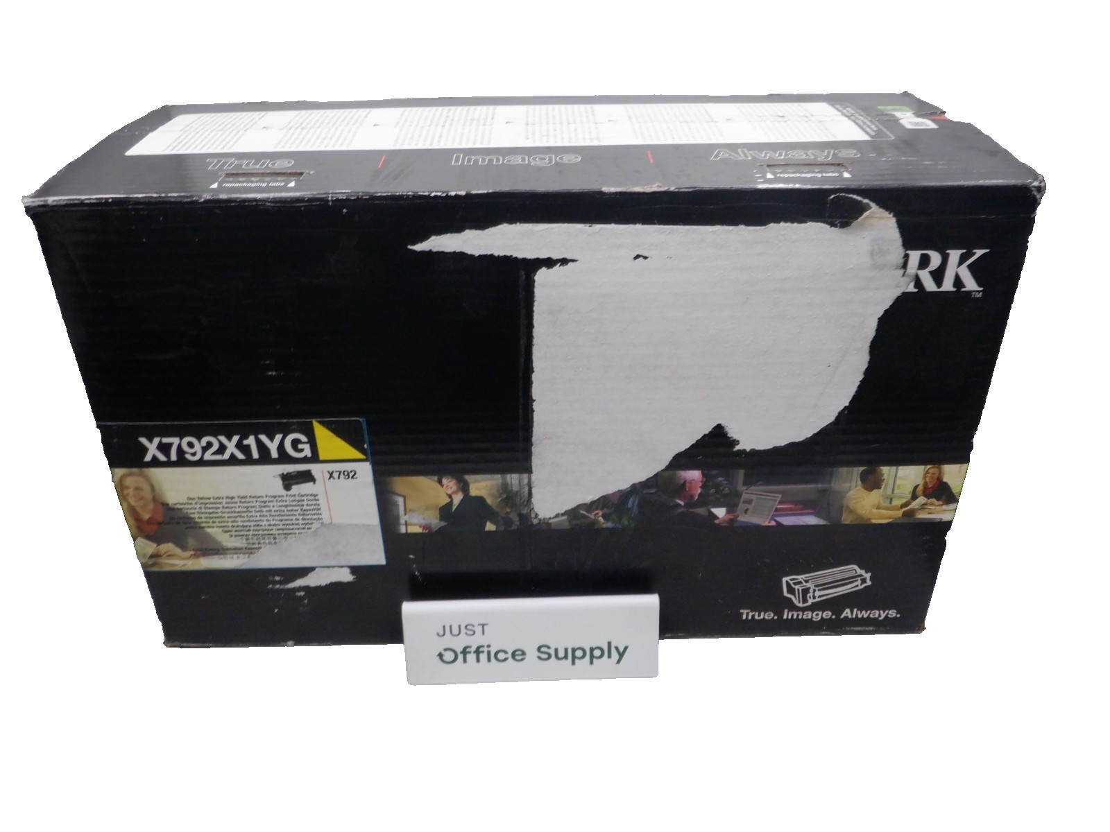 Genuine Lexmark X792X1YG Yellow Extra High Yield Return P. Toner Cartridge D