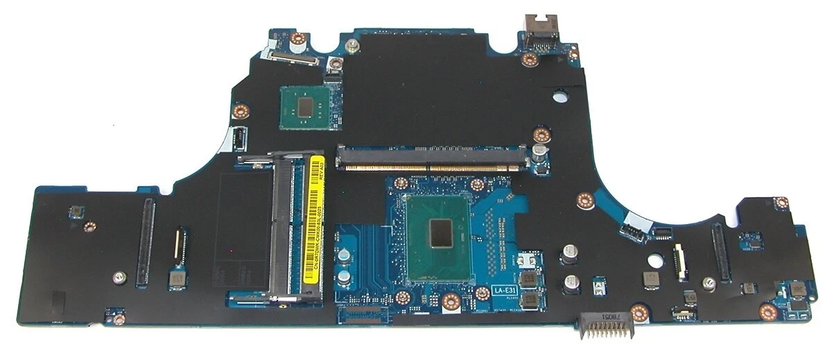 Dell Precision 7520 Laptop Motherboard Xeon E3-1505M v6 CPU R7DWK LA-E311P