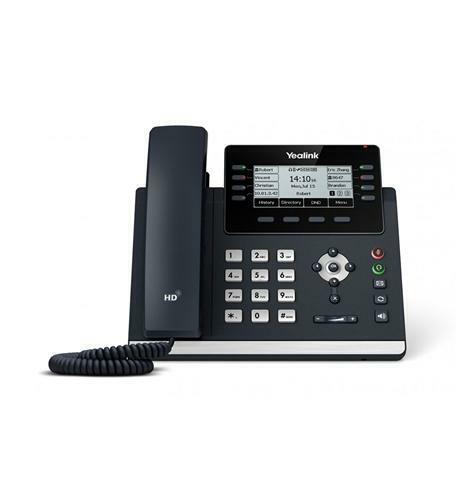 Yealink SIP-T43U - Unified Firmware Enhanced SIP Phone T43U - 1 Year Warranty