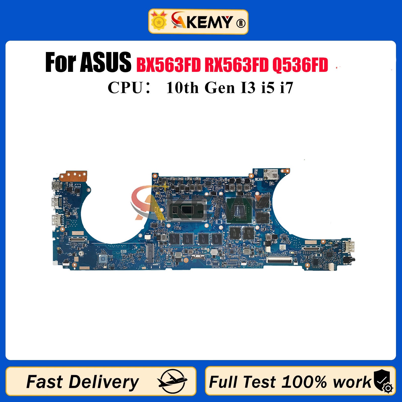 UX563FD MOTHERBOARD FOR ASUS ZENBOOK FLIP 15 UX563F BX563FD I5 I7 CPU 16GB RAM
