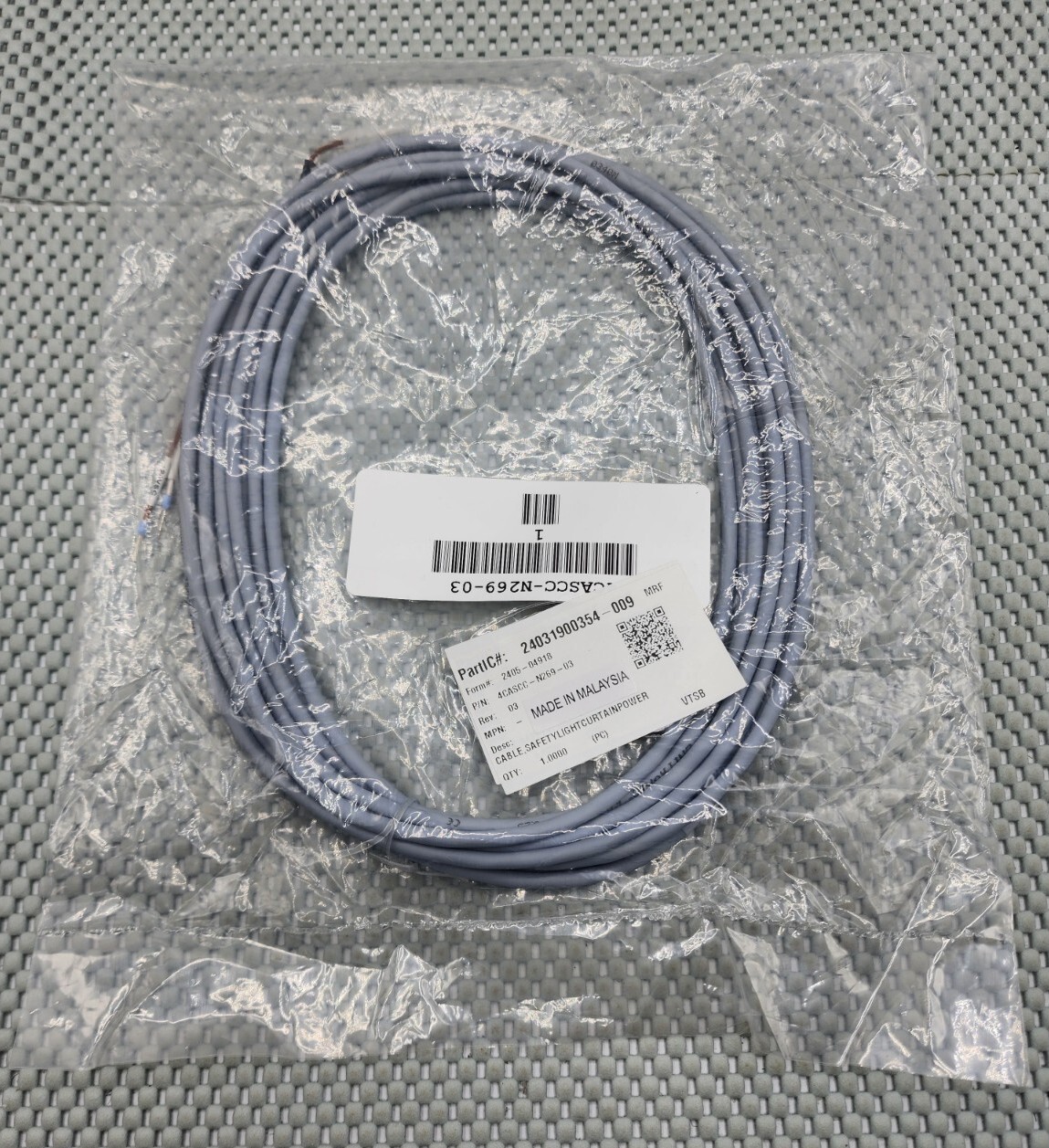 BIZLINK CABLE SAFETY LIGHT CURTAIN POWER 4CASCC-N269-03