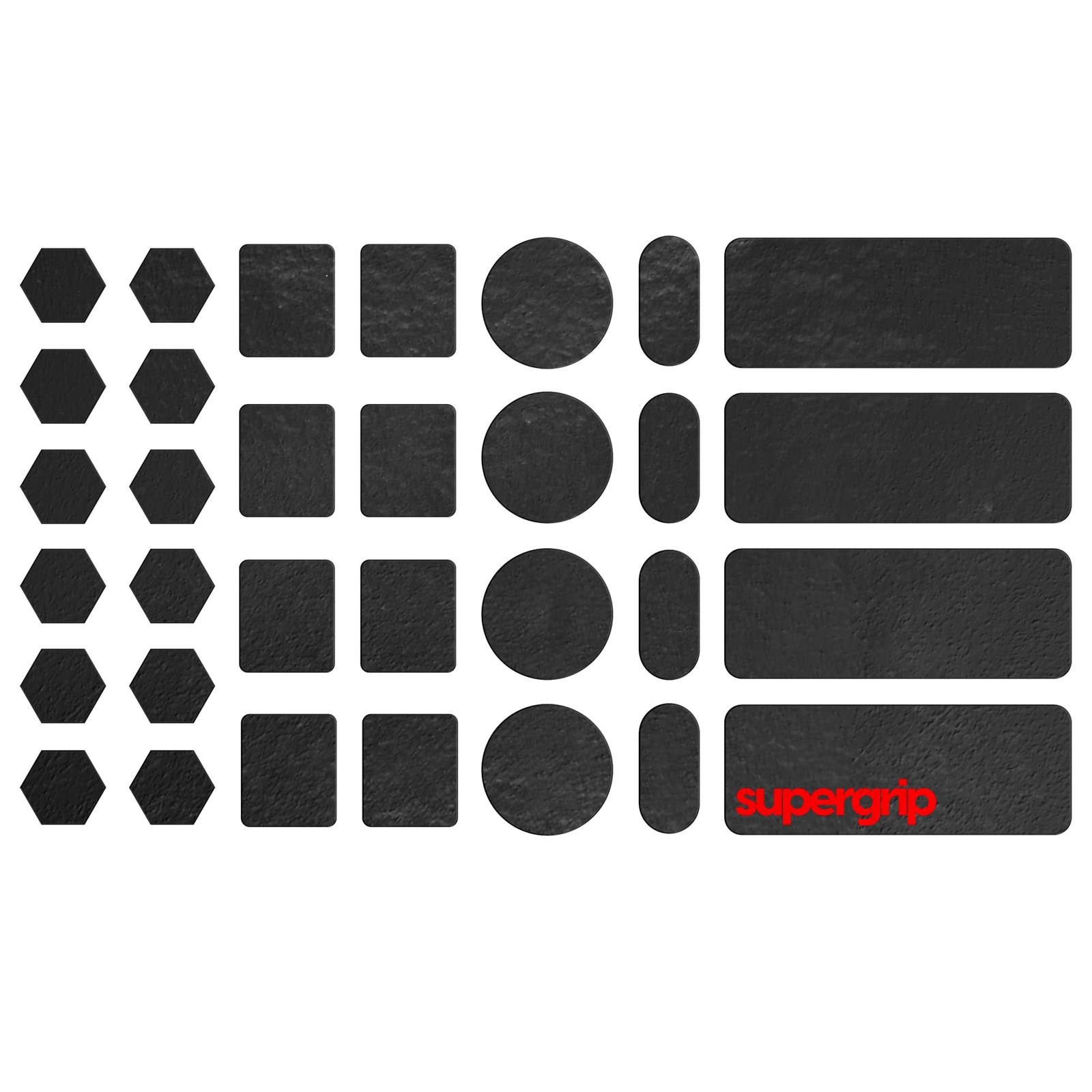SUPERGRIP Pre-Cut 1 Universal Griptape Pre-Laminated Sweat Absorbing High Per...