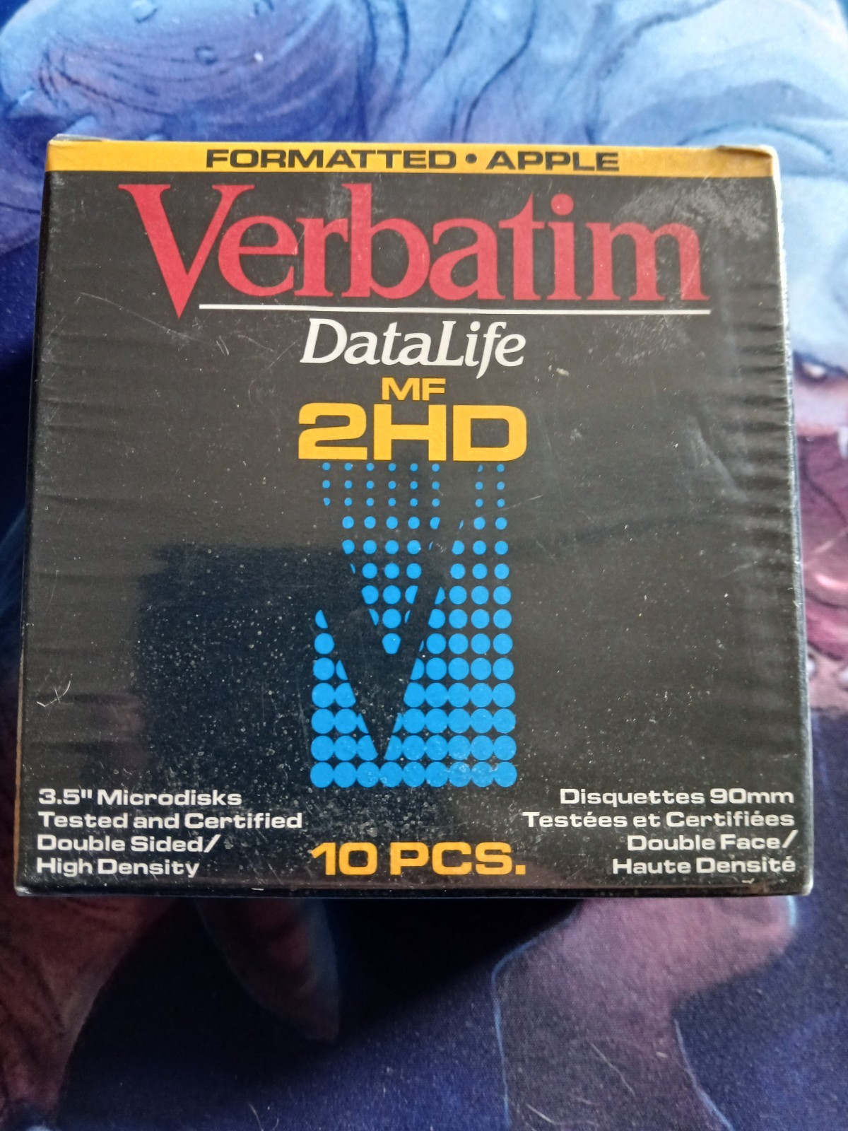 Verbatim DataLife MF-2HD 10 Pcs Formatted Apple Sealed