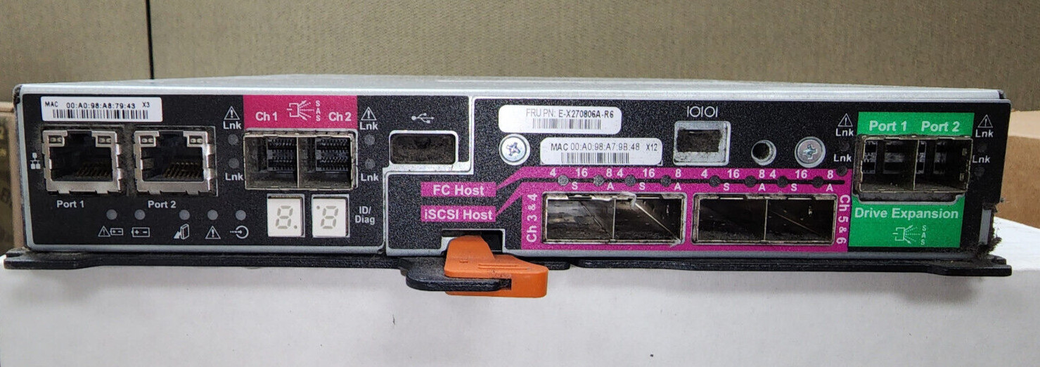 NetApp Drive Controller Module  E-X270806A-R6 I/F-6 * 4 Free Cisco CLC-T *