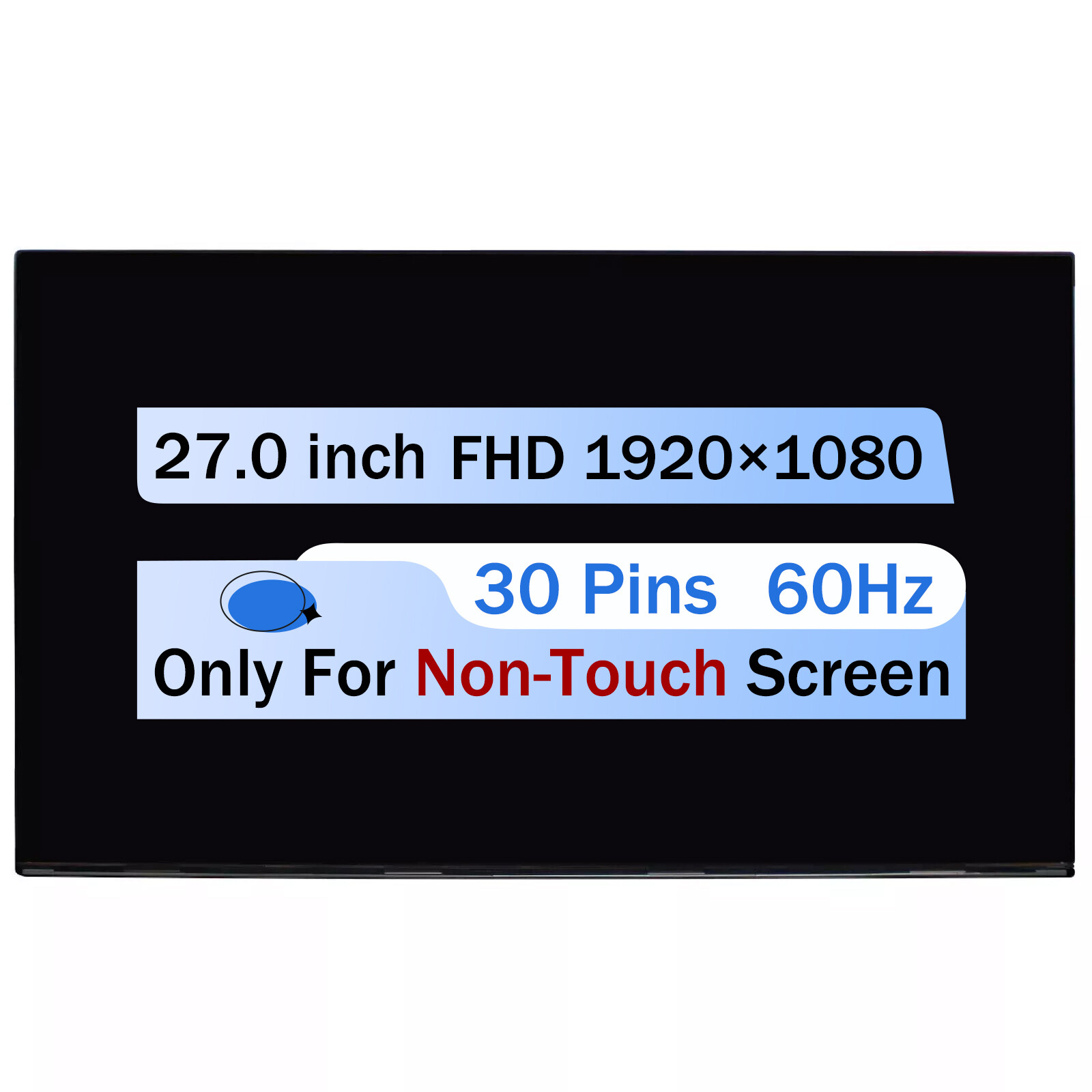 M270HCJ-L5B Rev.C2 M270HCJ-LCB 27.0" FHD LCD Non-Touch Panel Screen Replacement