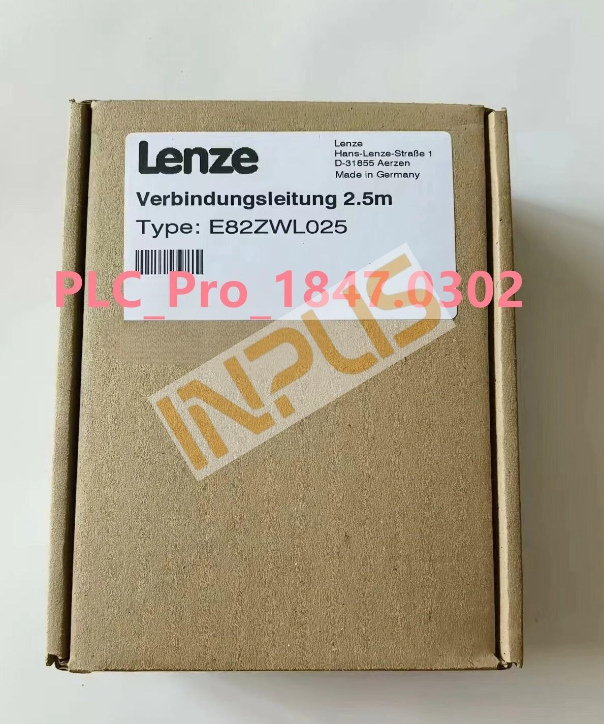 1PC Lenze E82ZWL025 inverter connecting cable. Diagnostic cable. 2.5 m Fast ship