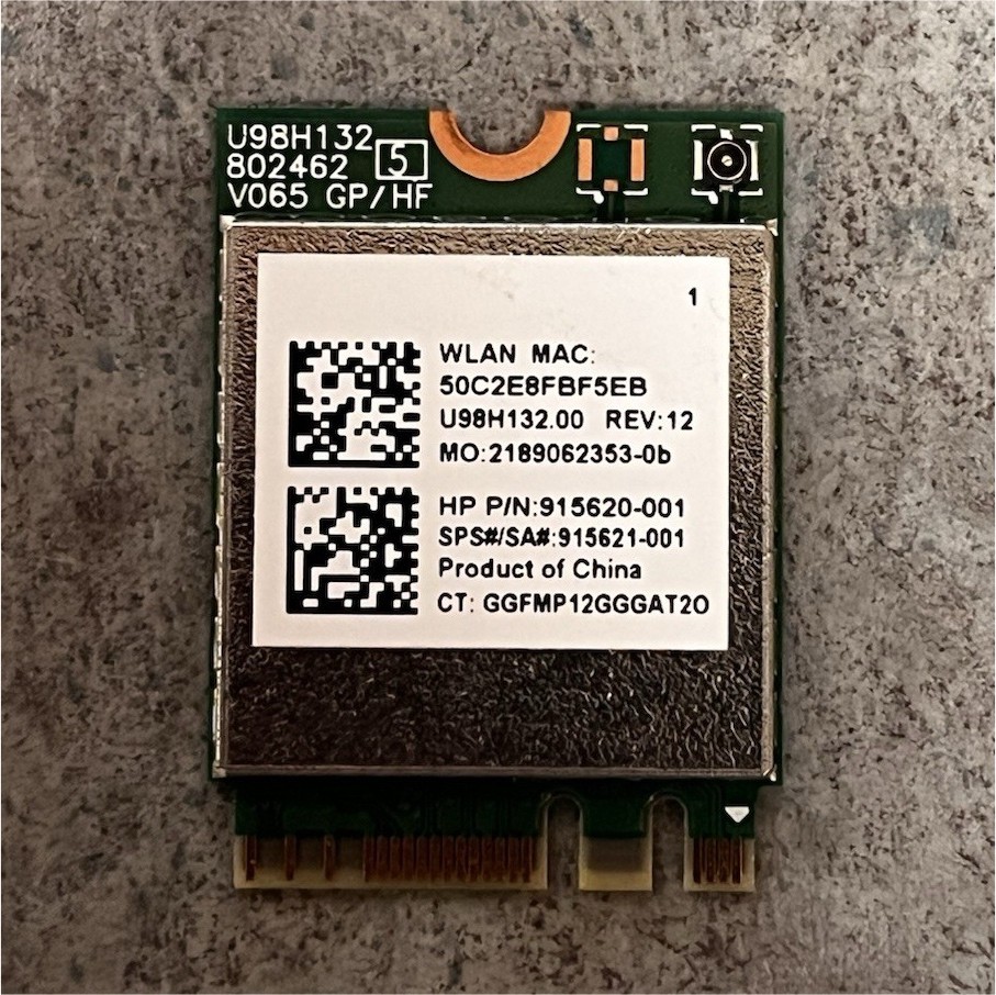 Realtek RTL8821CE Mini PCIe Wireless WLAN Card 433 Mbps for HP 915620-001