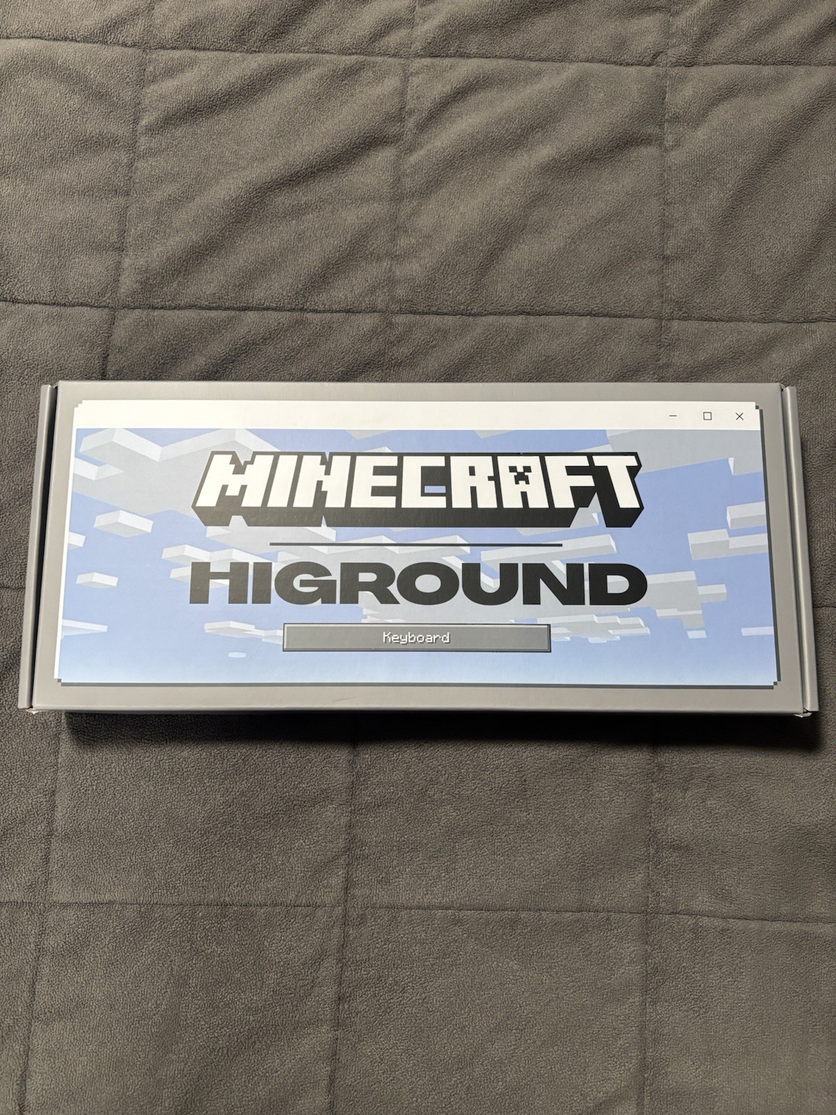 Minecraft Hi ground Keyboard