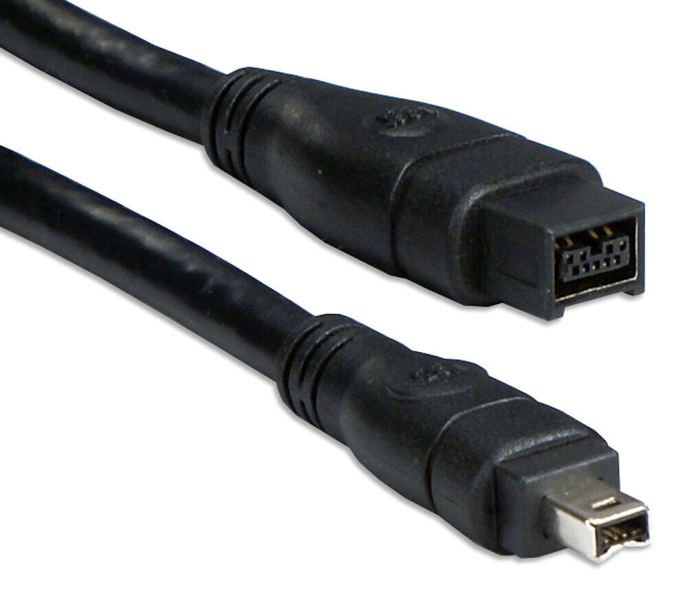 10ft  9 Pin to 4 Pin Firewire-800/400 Bilingual Cable