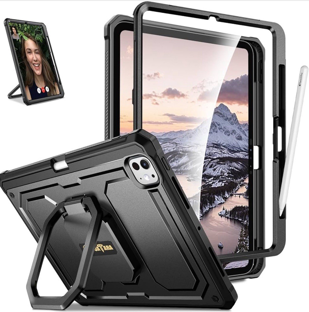 Finite Case for iPad Pro 11-inch M4 (2024) With Integrated Rotating Grip Stand