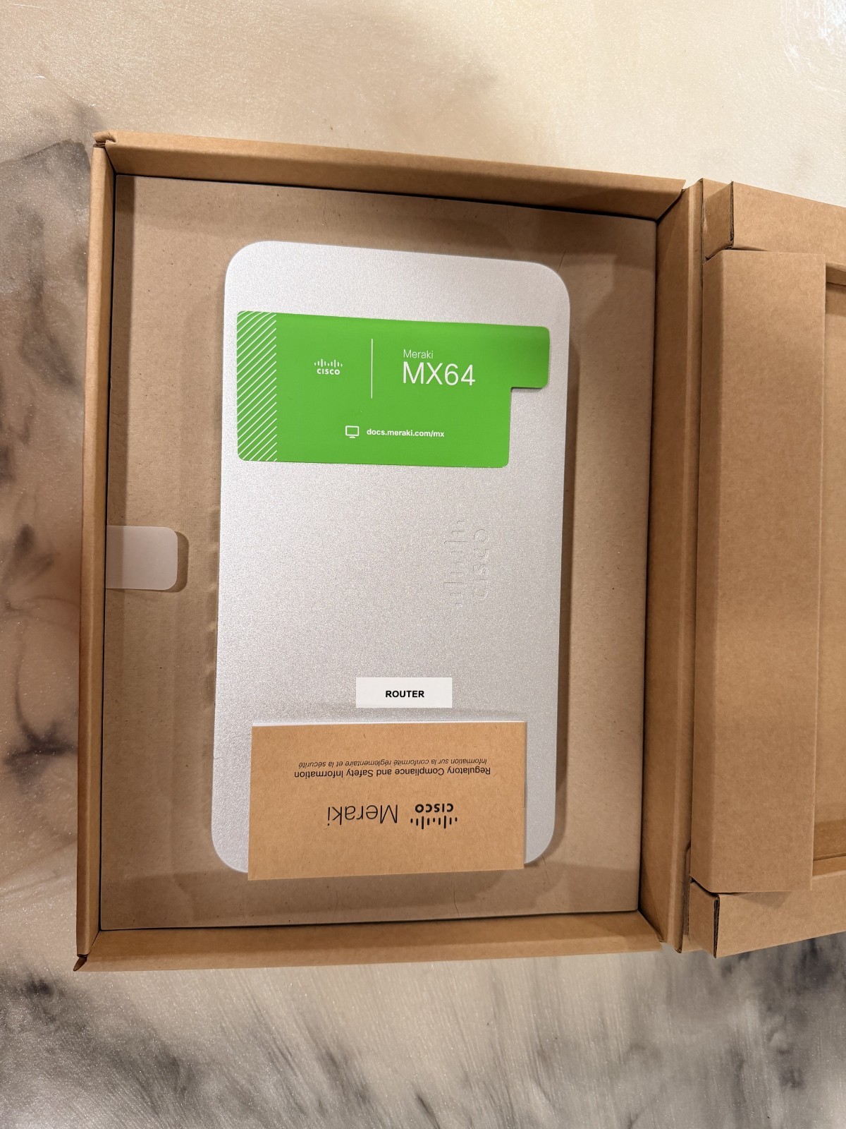Cisco Meraki MX64 Firewall VPN Router Security Appliance Used