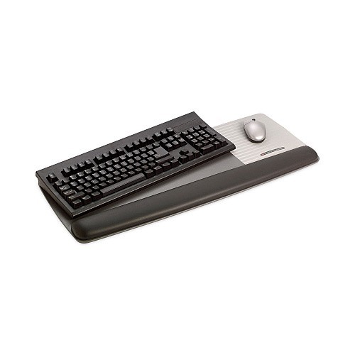 New 3M Adjustable Gel Wrist Rest Platform For Keyboard & Mouse WR422LE 