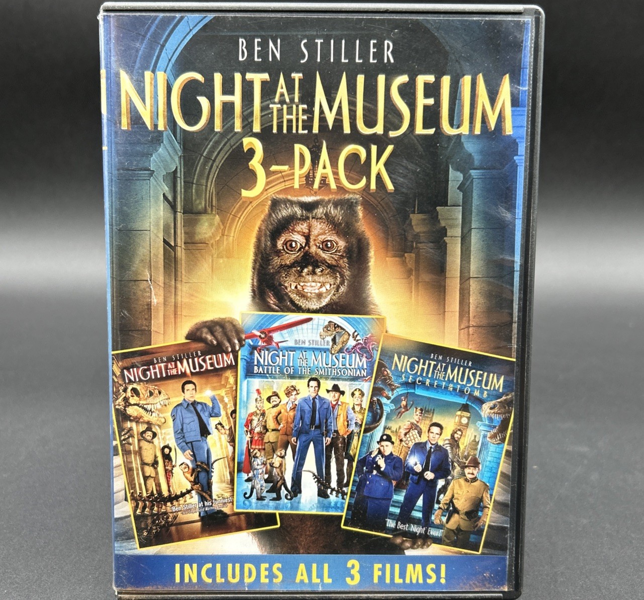 Night at the Museum: 3-Movie Collection - DVD - Excellent - 