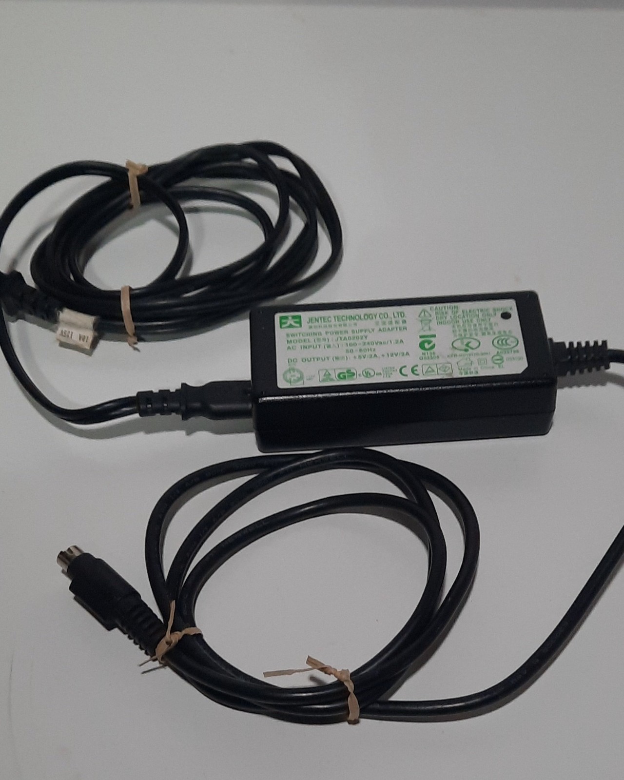 Jentec Technology JTA0202Y 5v/2A 12V/2A AC Switching Power Supply