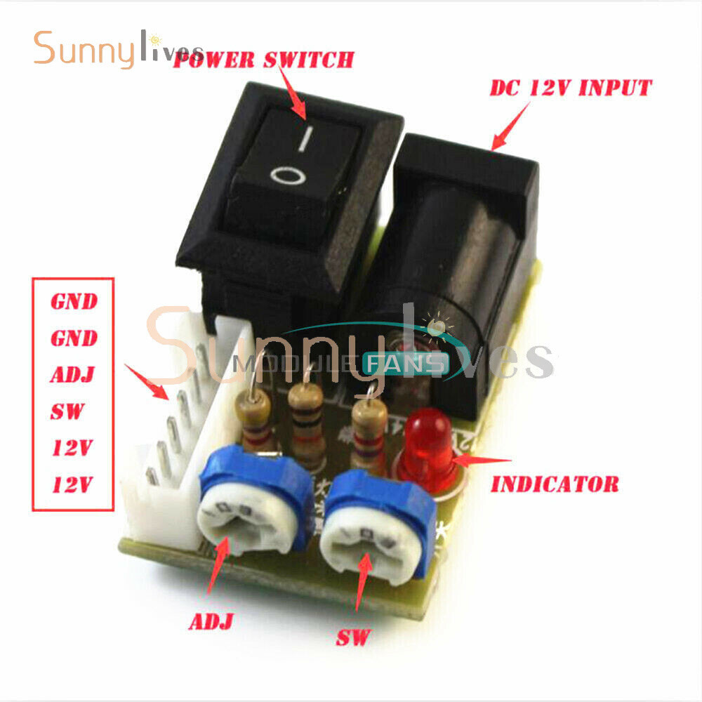 Mini CCFL Inverter LCD Monitor 4 Lamp 10-30V 12V 15-22" 10-26" Screen Backlight