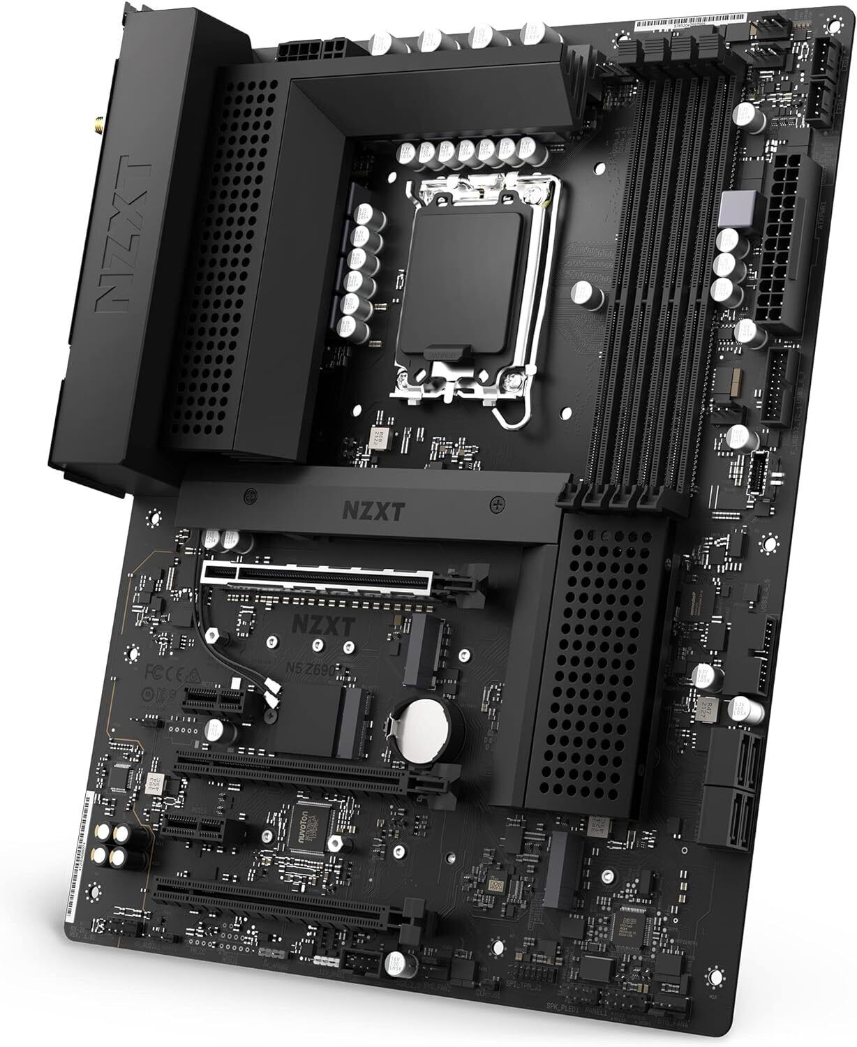 NZXT N5-Z69XT-B1 Intel LGA 1700 Z690 ATX M.2 Desktop Motherboard A