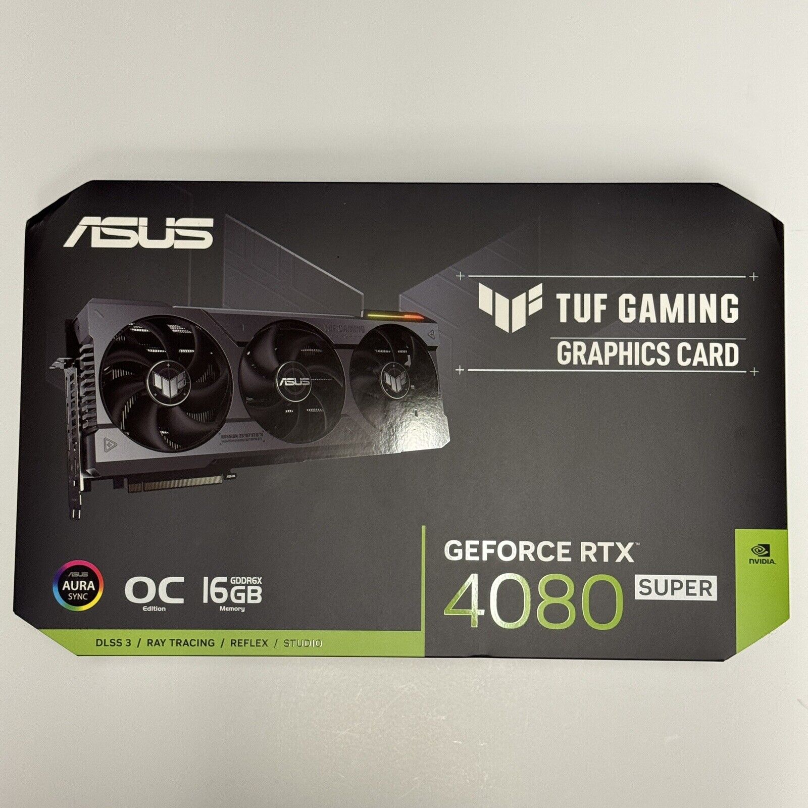 ASUS TUF Gaming GeForce RTX 4080 Super Graphics Card 16GB GDDR6X GPU - UNOPENED