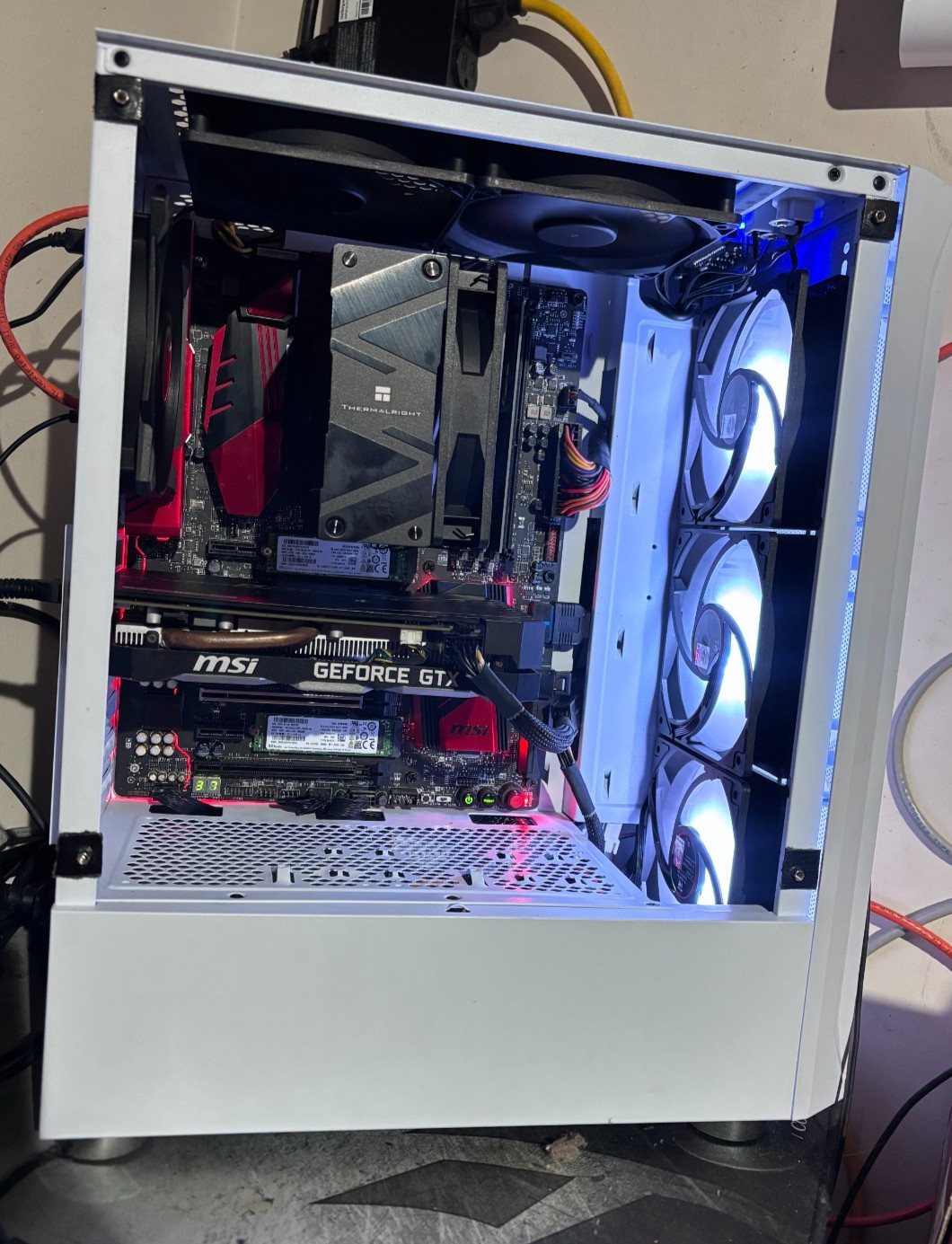 CUSTOM GAMING PC WIN 11 GTX 1660 Ti i7-6700 16GB RAM 1.25TB SSD Z170A M7 W/ WIFI