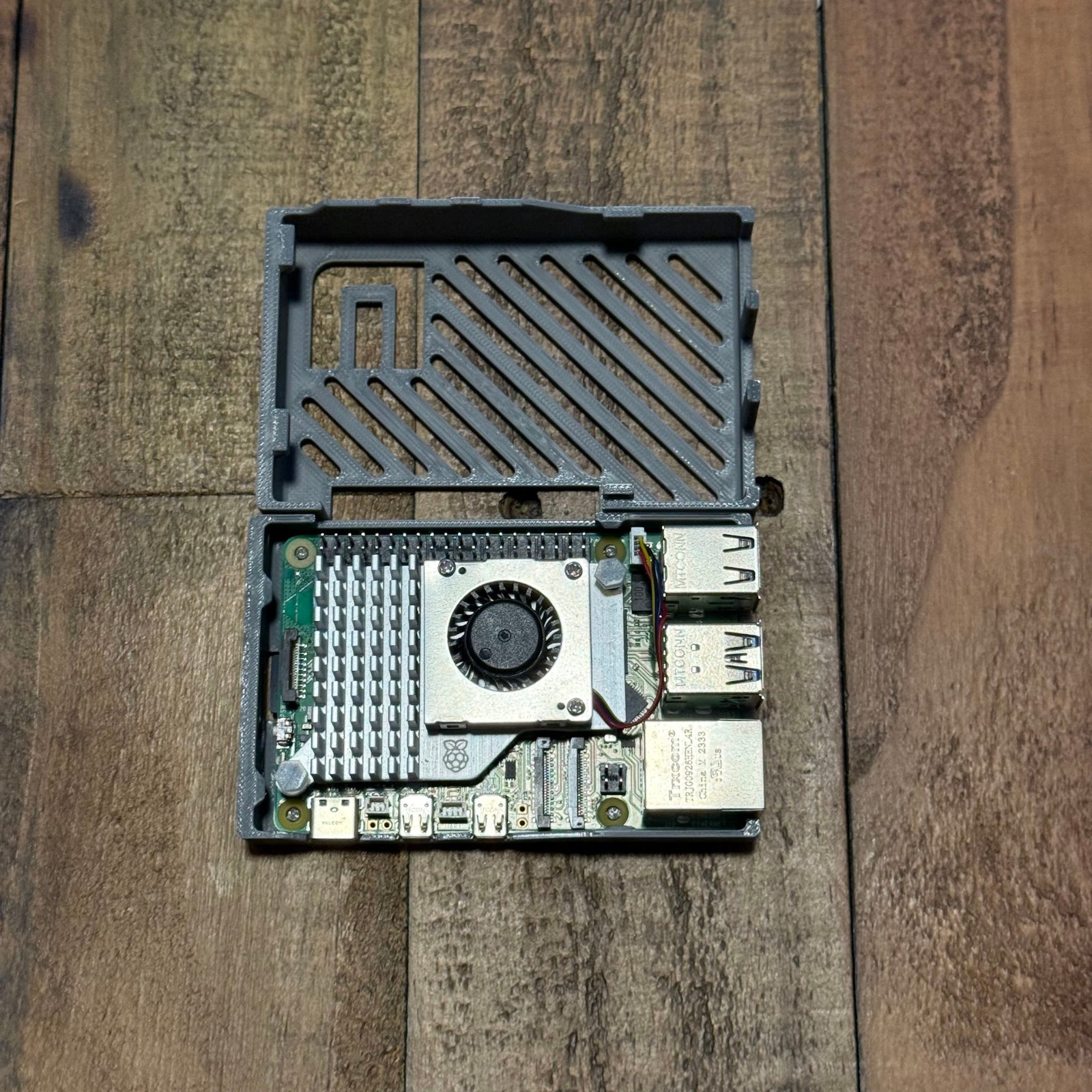 Raspberry Pi 5 4GB Single Board Computer with Cooler - 