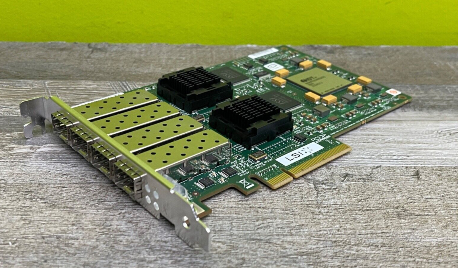 LSI Logic LSI7404EP PCIe Quad-Channel 4Gb/s Fibre Channel Host Bus Adapter