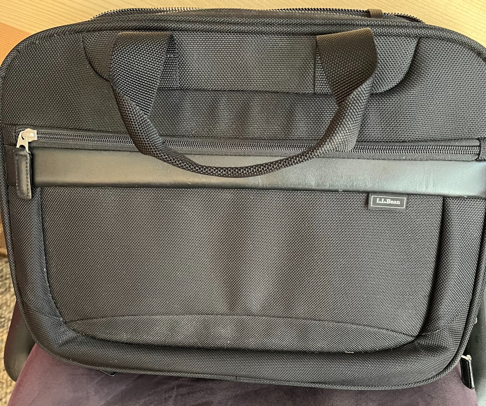 Mint Condition | LL Bean Expandable Laptop/Briefcase w/o Shoulder Strap