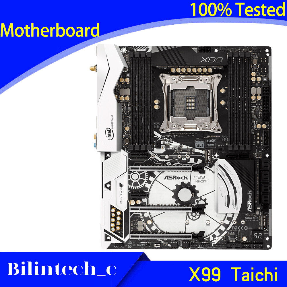 FOR ASRock X99 Taichi x99 Motherboard Supports LGA2011-3 6950X DDR4 256GB Intel