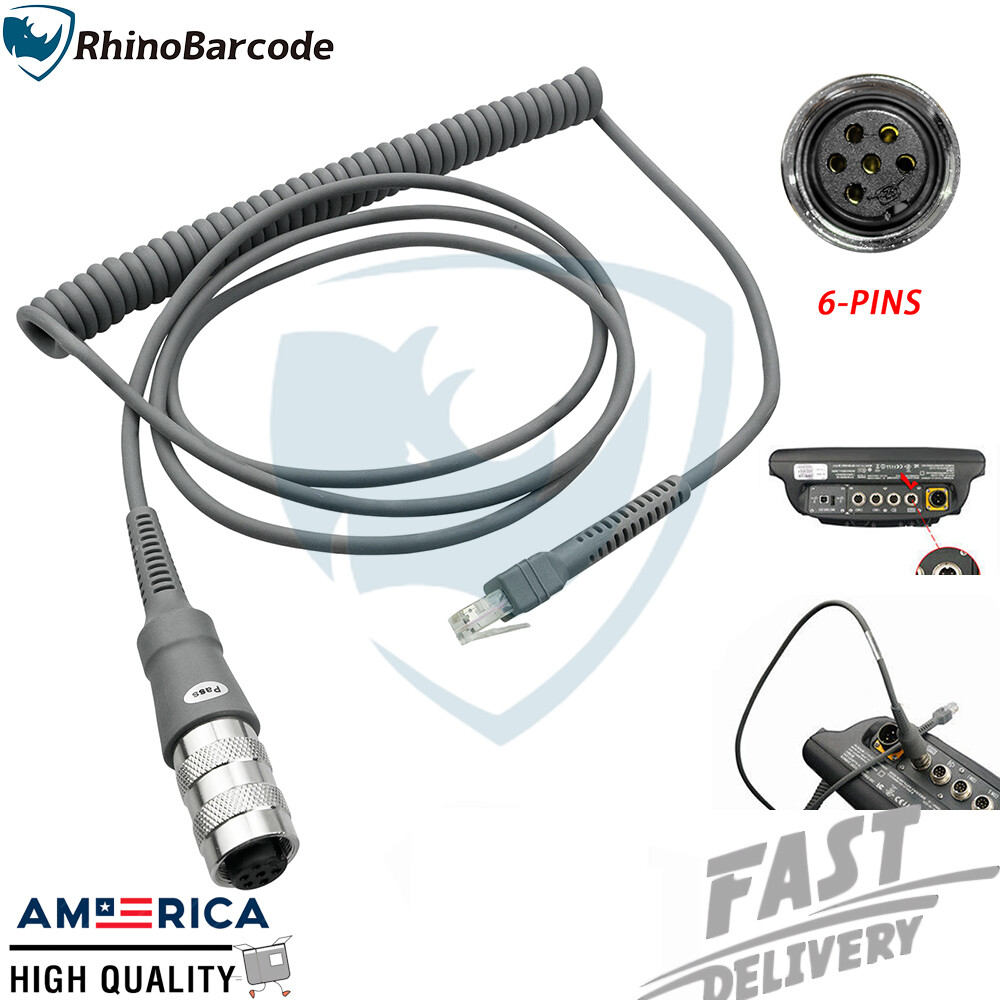 USB Scanner Cable VC5090 to LS3408 DS3508 25-71918-01R / CBL-71918-11R 6 Pin
