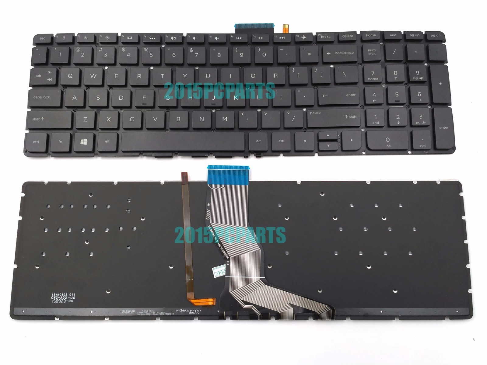 New US Backlit HP Pavilion 15-AW050CA 15-AW053NR 15-AW057NR 15-AW060CA Keyboard