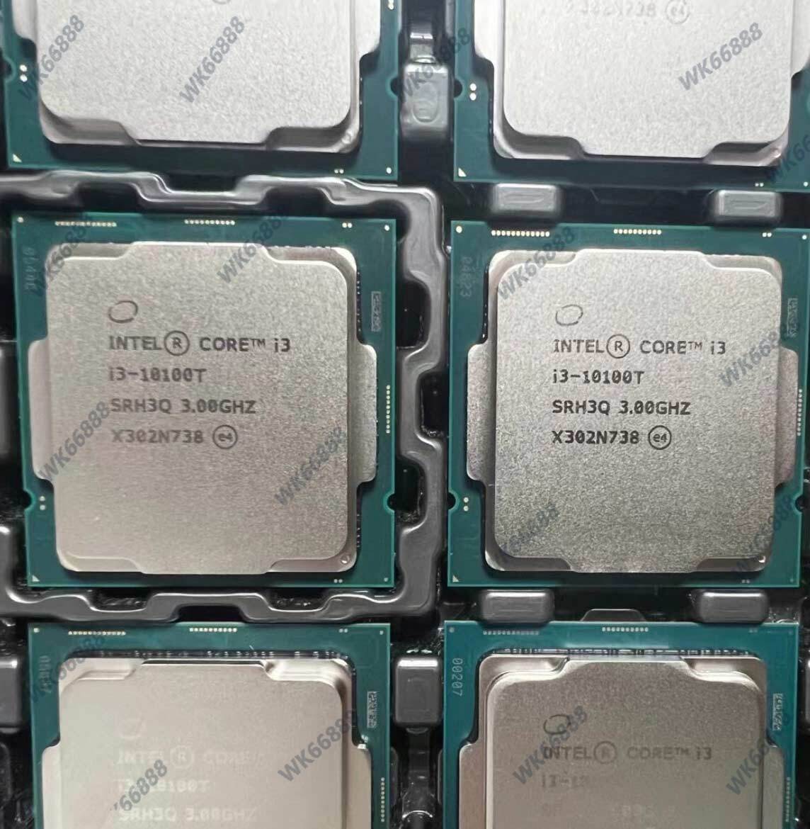 Intel Core i3-10100T 3-3.8GHz 4-Core 6MB Comet Lake FC LGA1200CPU processor