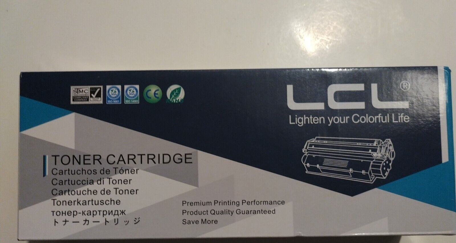 LCL Yellow Laser Printer Toner Cartridge without Chip