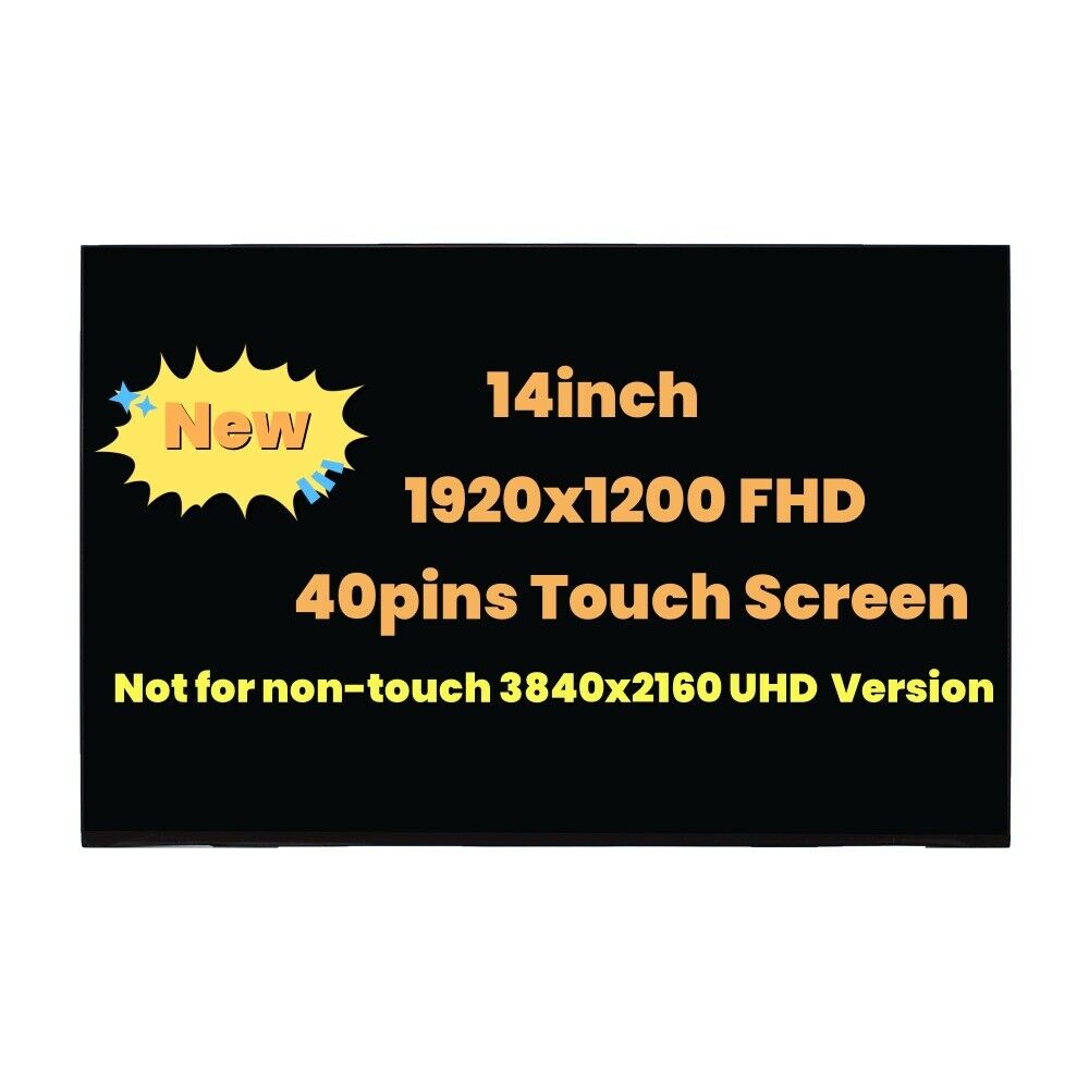 For Lenovo P/N SD11L90074 NV140WUM-T02 V8.2  14\