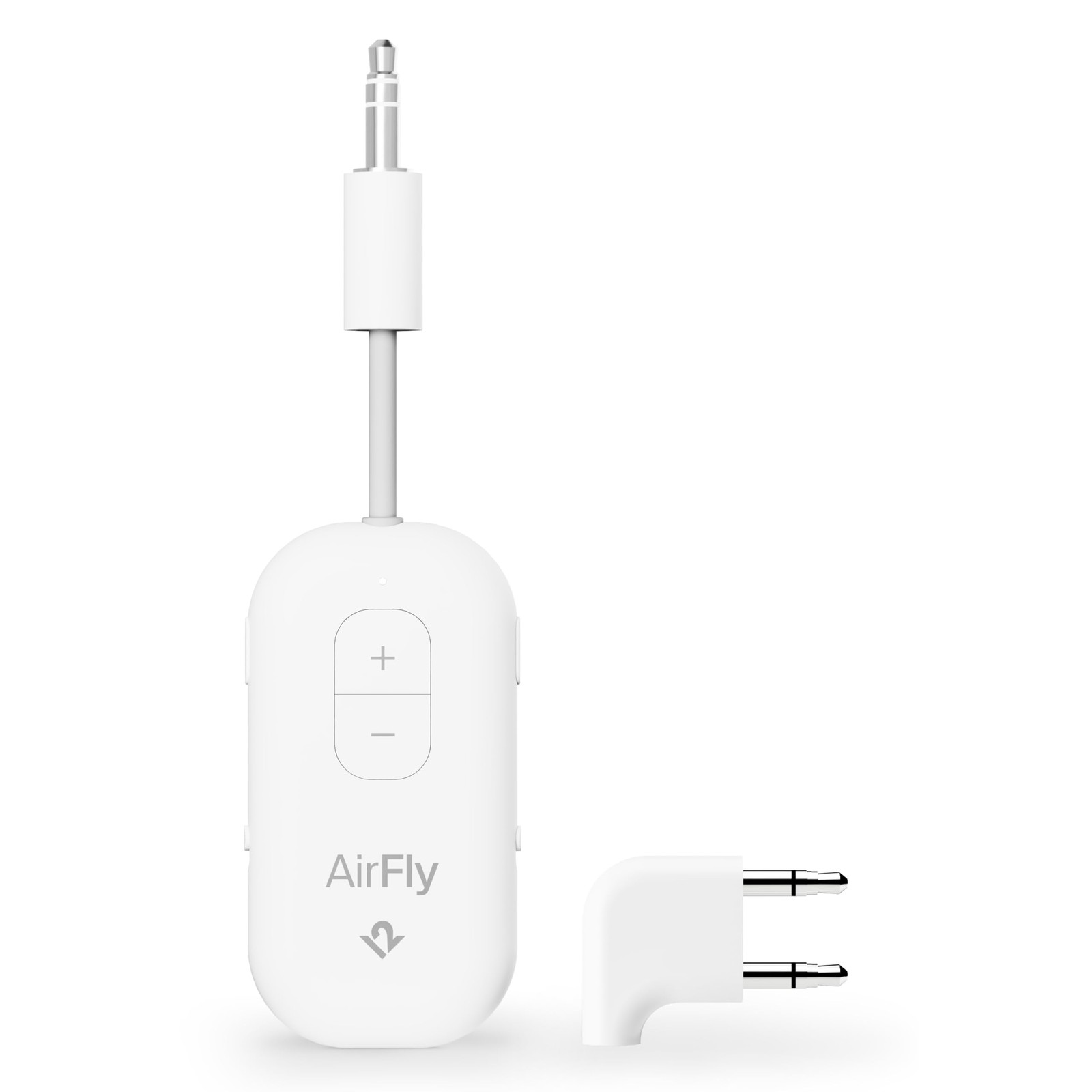 AirFly Pro 2 Deluxe, Wireless Bluetooth Adapter, White