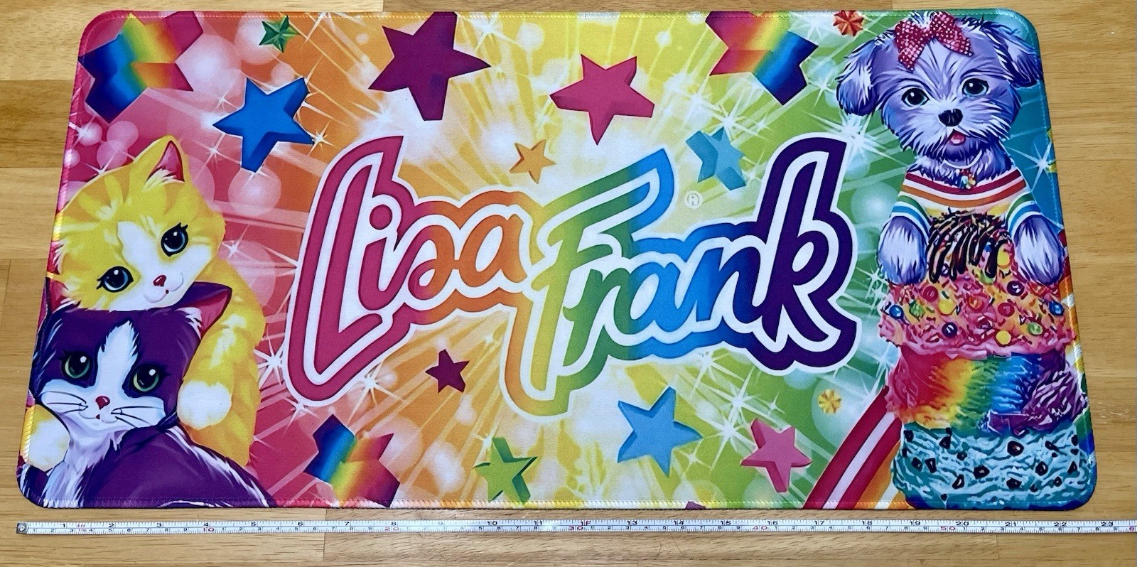 Lisa Frank Computer Desk Mat Cat