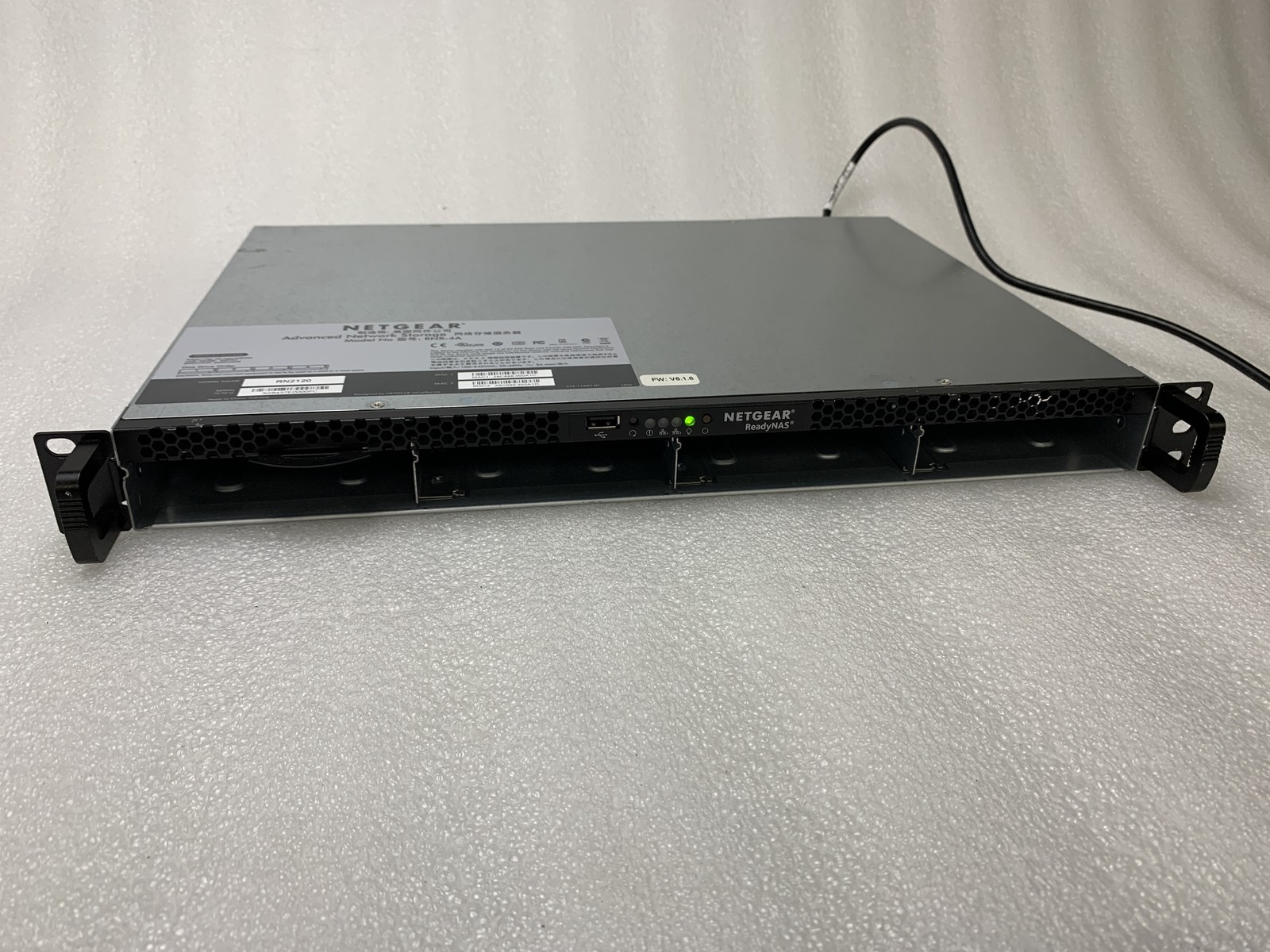 Netgear Advanced Network Storage ReadyNAS RN2120 / 2 GB DDR4 RAM /NO HDD