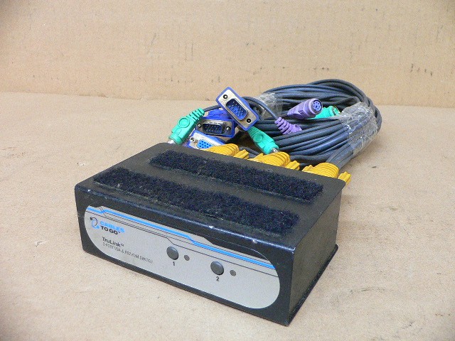 Trulink 52041 2 Port Vga And Ps2 Kvm Switch Electrical Control Trulink