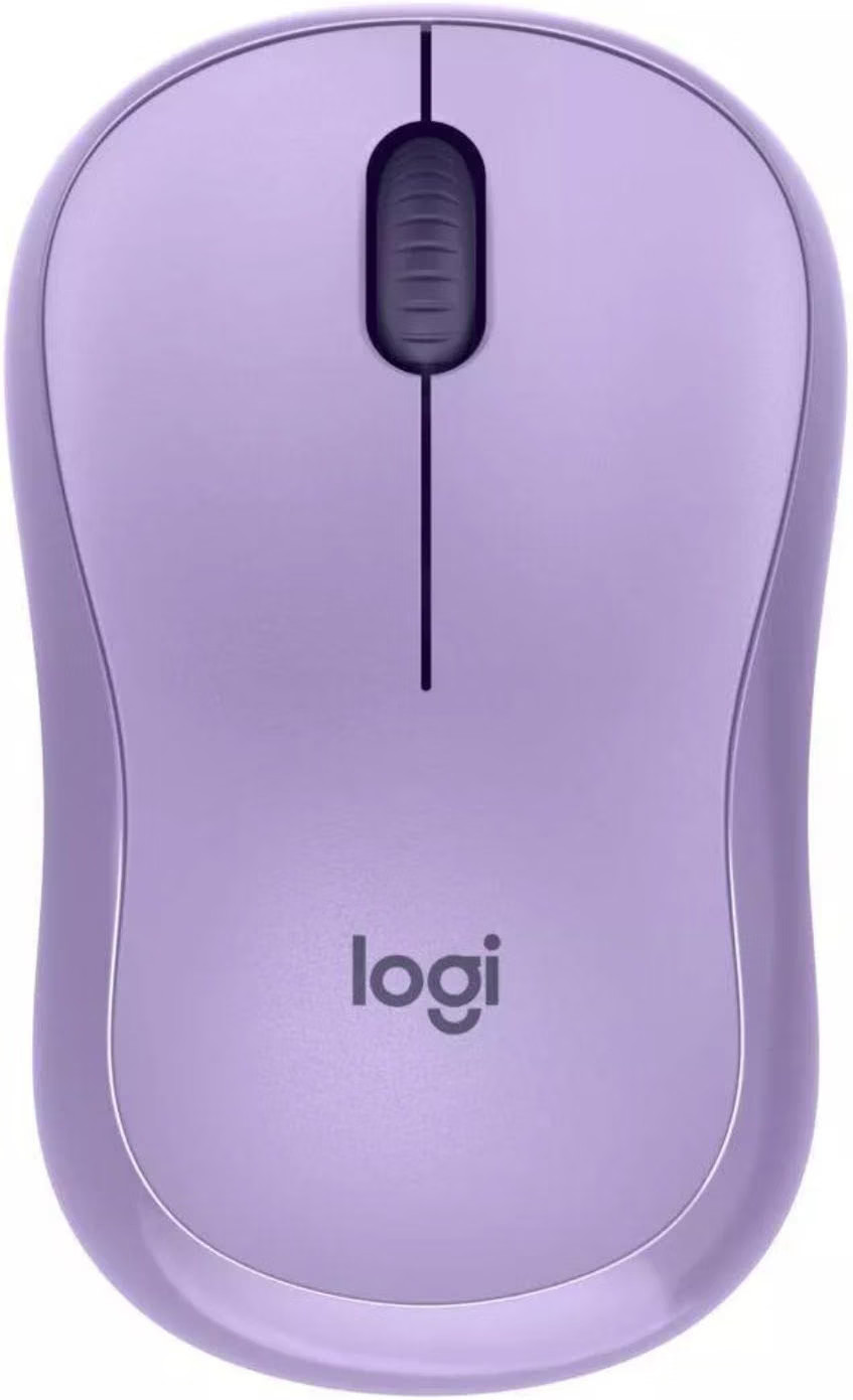 Logitech M240 Silent Bluetooth Mouse, Wireless, Compact, Portable, Lavander