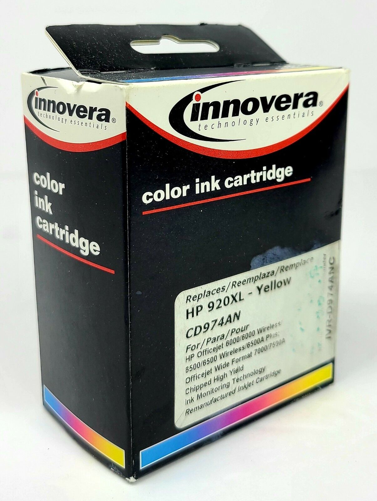 Innovera Compatible Yellow High Yield Ink Cartridge (Replaces HP 920XL), NIB RFD